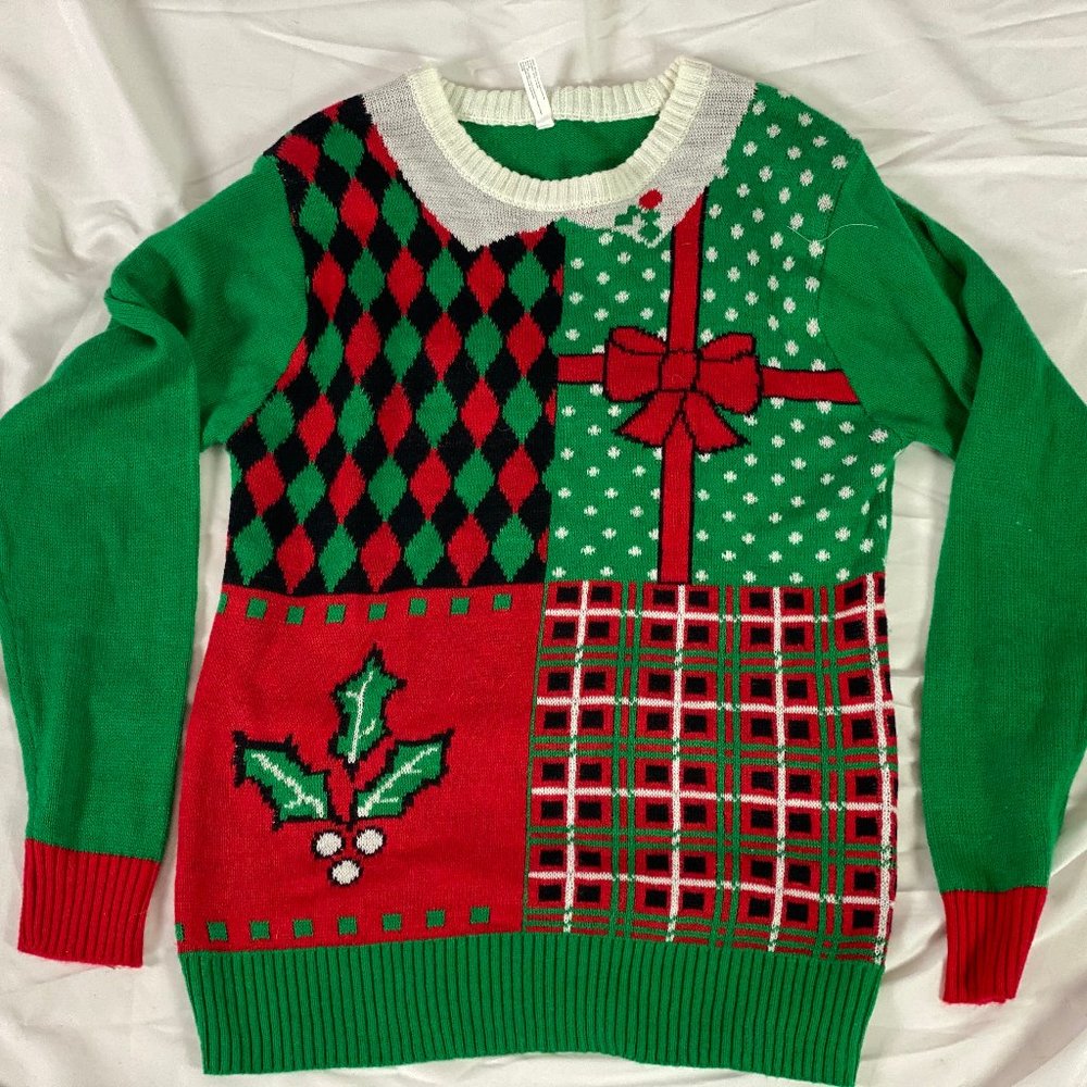 Two Ugly Christmas Sweaters